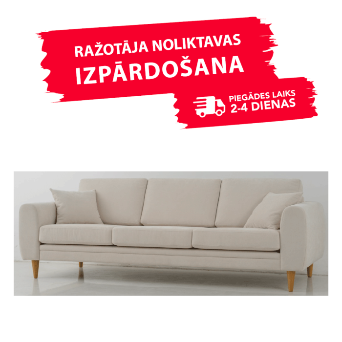 Sofa EDEN (Chaiselongue) (Manufacturer's Warehouse)